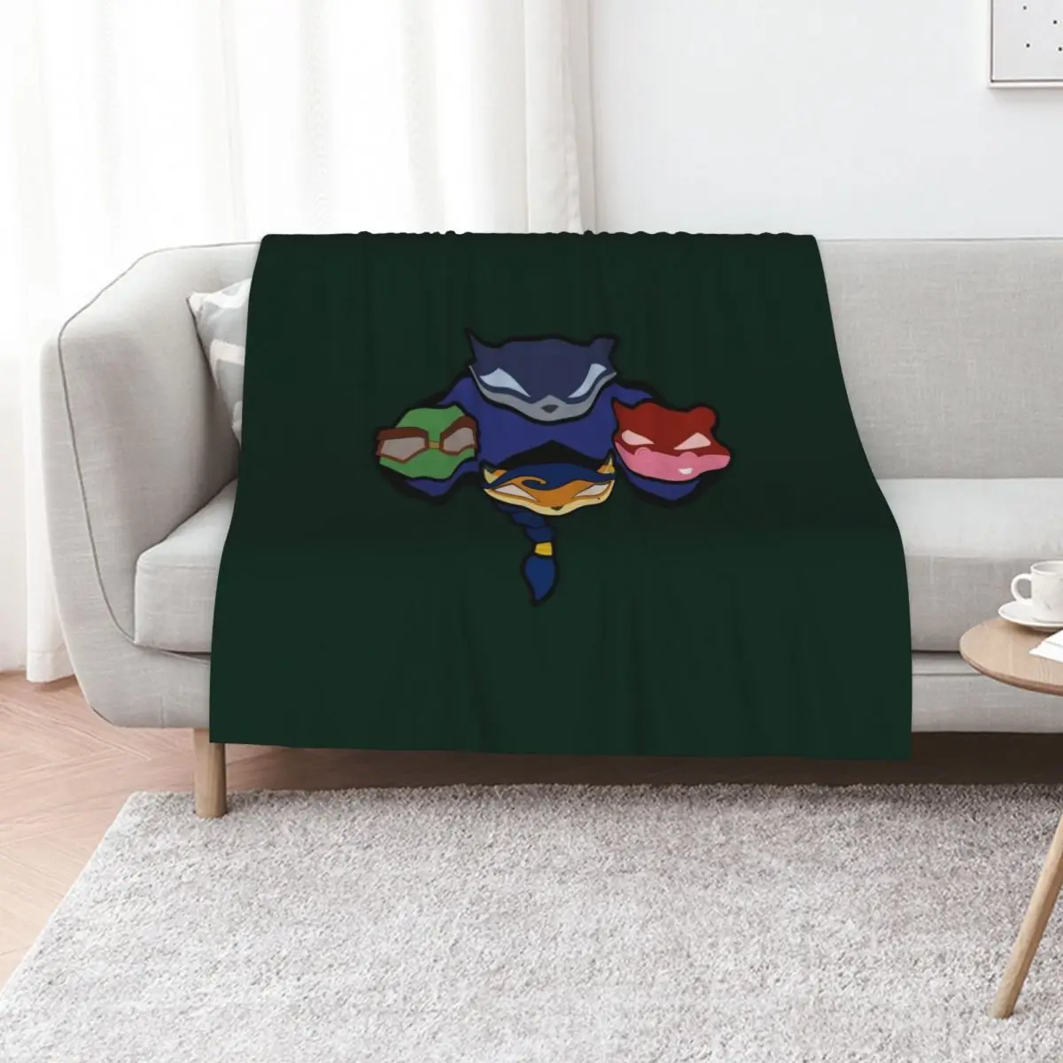 Sly and Co. Gauge 2 Throw Blanket Shaggy warm for winter Cute Plaid Hair warm winter for sofa Blankets