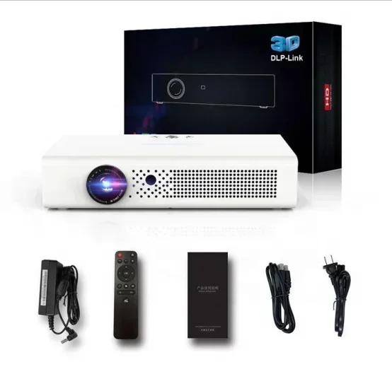Android Smart Mini Home Theater Projector 3d 4k 1080p Dlp Led Home Theater Projector