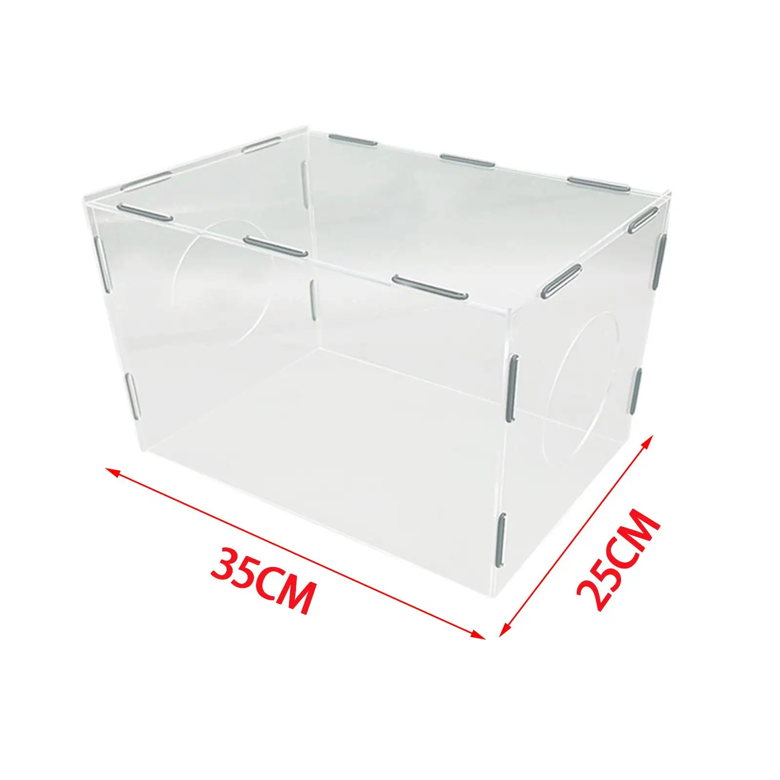 Boîte à poussière de meulage, couvercle transparent pour gravure, polissage, sculpture