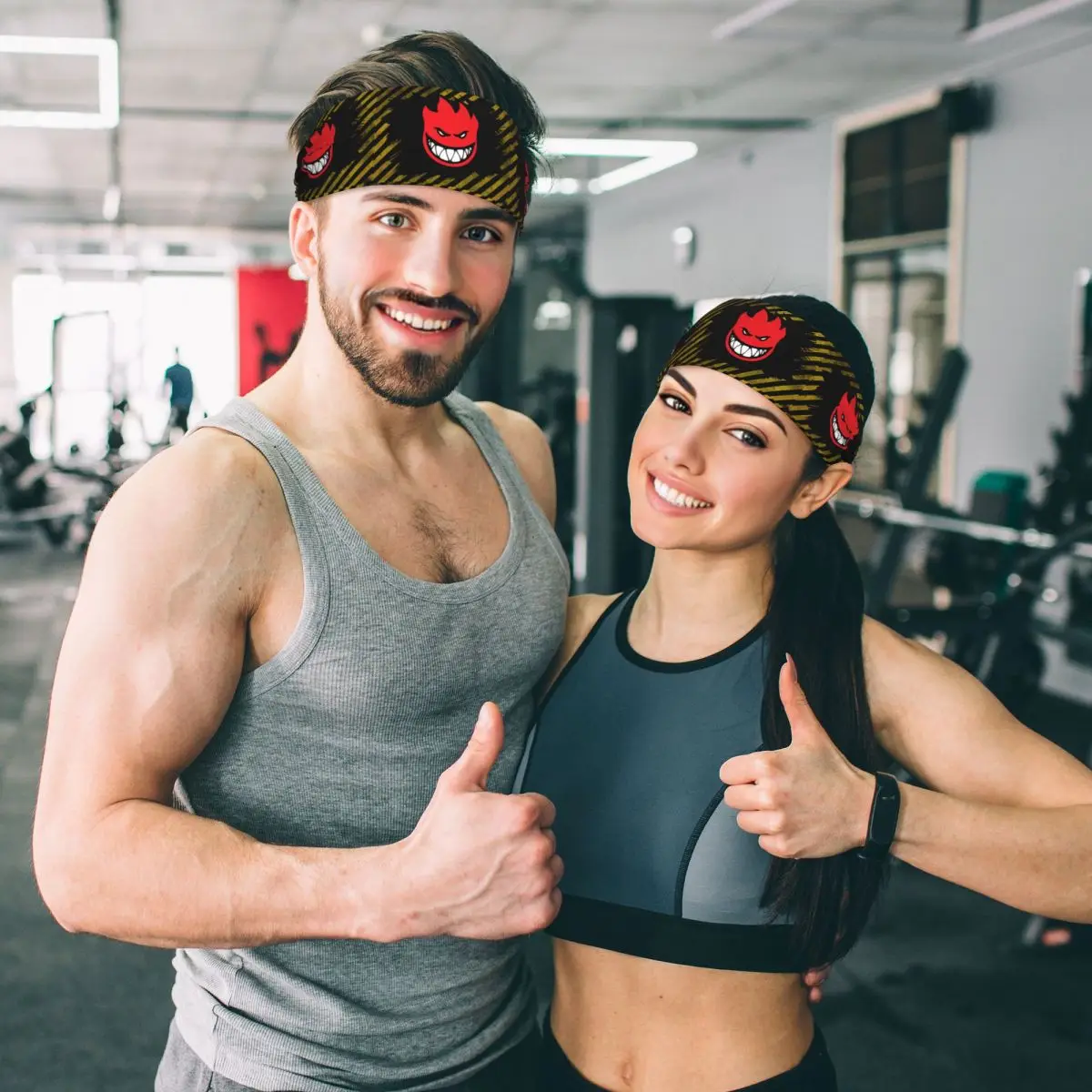 

Custom Spitfire Skate Sweatband for Men Women Wicking Moisture Sports Sweatband Gym Yoga Running