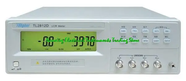 TONGHUI TL2812D LCR Meter Accuracy 0.25%,Test frequency 100Hz, 120Hz, 1kHz, 10kHz  Inductance Resistance Capacitance Tester