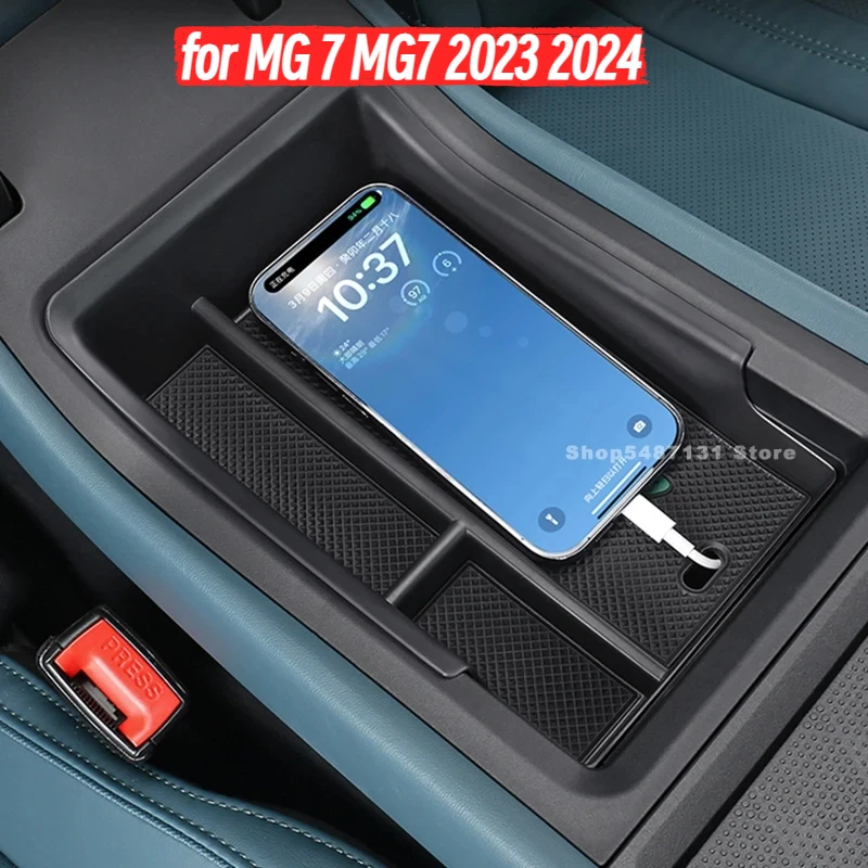 

Interior Center Console Organizer Holder Armrest Storage Box Modification for MG 7 MG7 Accessories 2023 2024