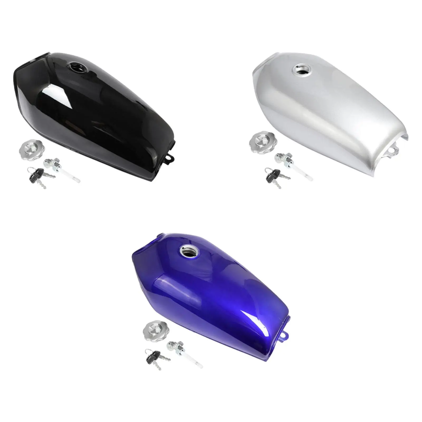 

Gas Tank No Side Hole Design Compatible for CG125 Supplies Replacement