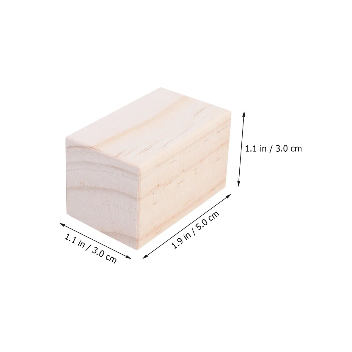 Pieds de support de meubles en bois, remplacement robuste, pieds d'armoire, canapé, table basse, décoration d'intérieur, 3x3x5cm, 4 pièces