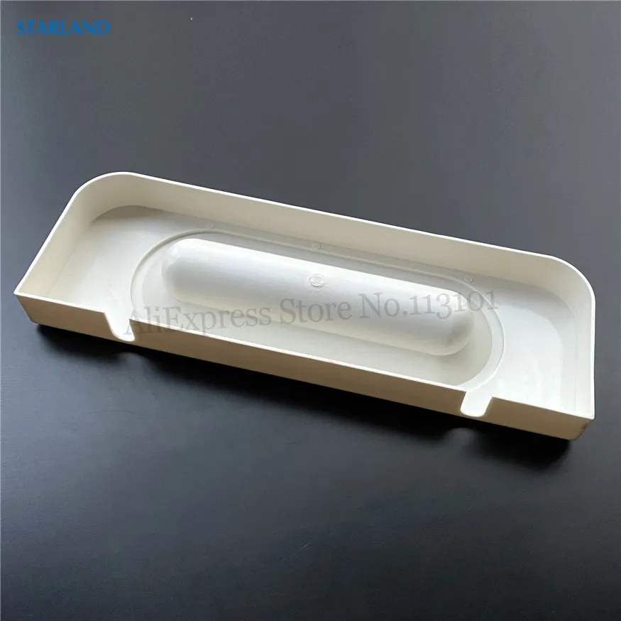 قطعة غيار لصينية الآيس كريم الأمامية لحوض الماء المقاوم للتقطير قطع غيار جديدة مناسبة لـ MQL آلة تقديم الآيس كريم الناعم طول 32.7 سنتيمتر