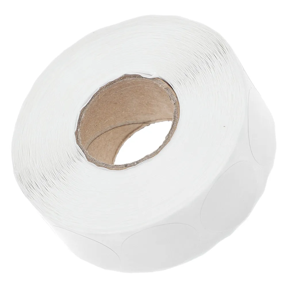 Round White Adhesive Stickers 3Mm Compact Precise Label Dots for Office School Home Labeling Stickers for Glass Jars Kitchen