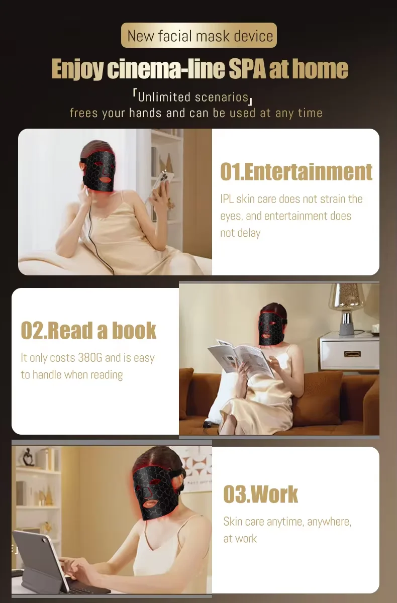 7-colour LED face mask (listing 3412), view 6