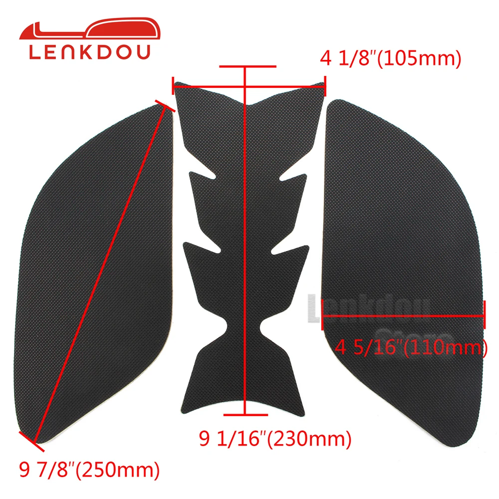 R15 Fuel Tank Traction Pads For YAMAHA YZF YZ-F R15 2017 2018 Motorcycle Side Decal Gas Knee Grip Protector Anti Slip Sticker