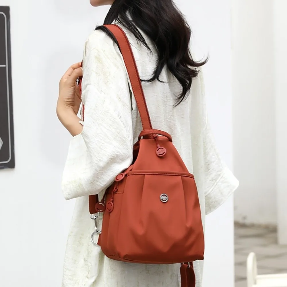 Fashion Oxford Fabric Backpack Multi Layer Waterproof Chest Bags Multi-purpose Large Capacity Shoulder Bag Outdoor Hiking