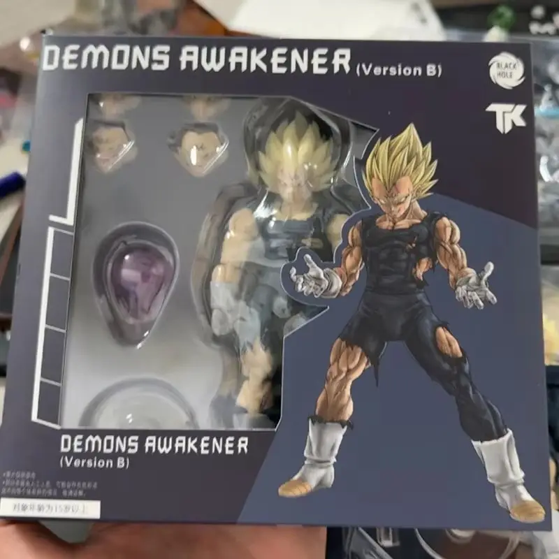 

Black Hole Magic 3.0 Black Battle Damage Dragon Ball Shf Magic Vegeta Collectible Statue Desktop Ornamen Model Boys Toys Gifts