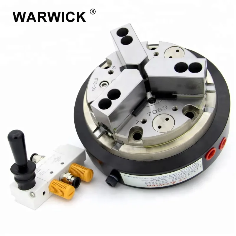 CNC Lathe Machine 3 Jaw Pneumatic Chuck