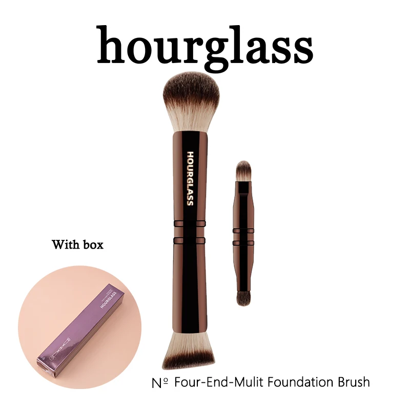 

HourglassFour-End-Mulit Foundation Brush Foundation Make-up Brush Foundation Buffing Eyeshadow Makeup Brush Vegan Fiber Bristles