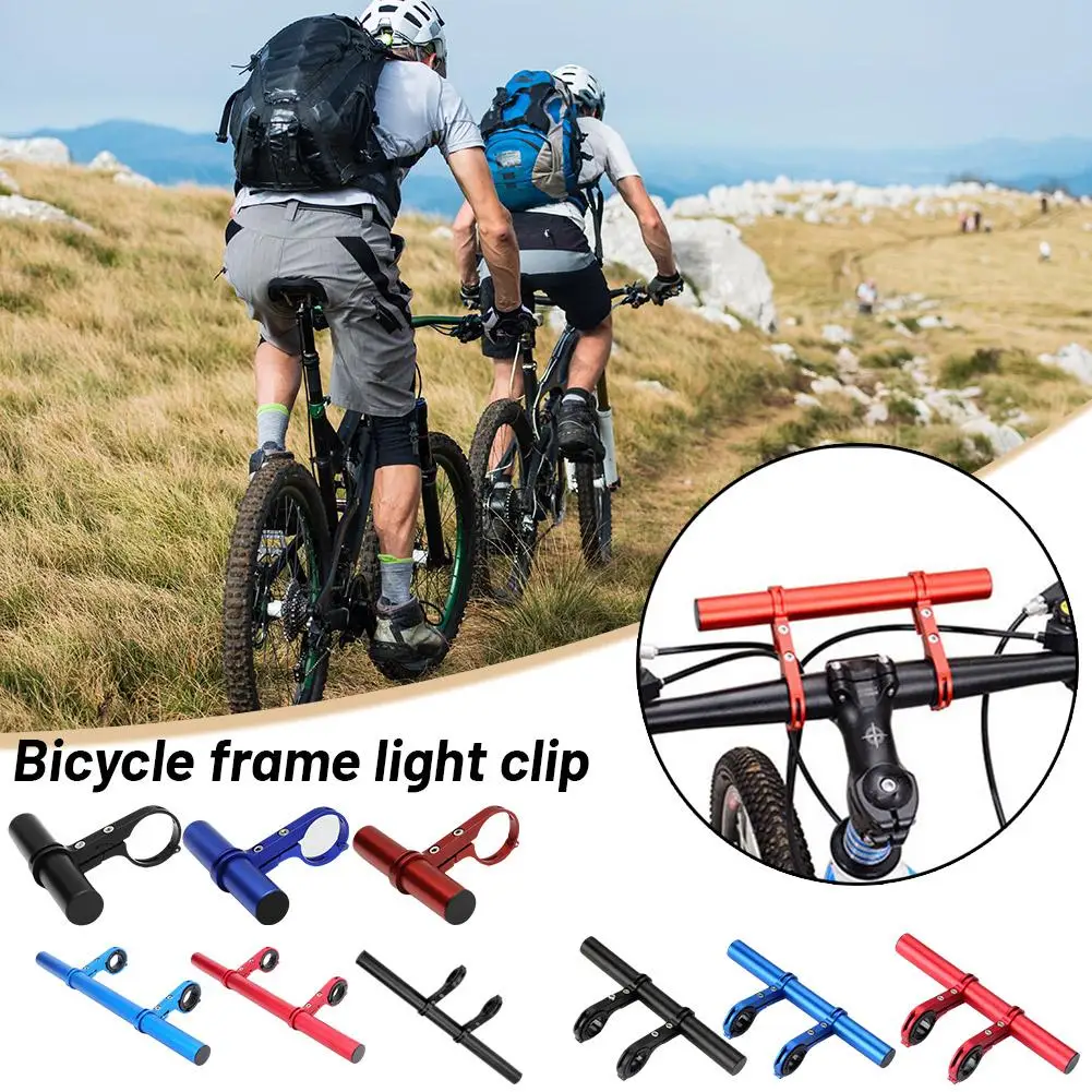 10/20/30cm Bicycle Handlebar Extension Rack Aluminum Alloy Support Speedometers Front Accessory Mountain Lights Road Bike H Q0e8