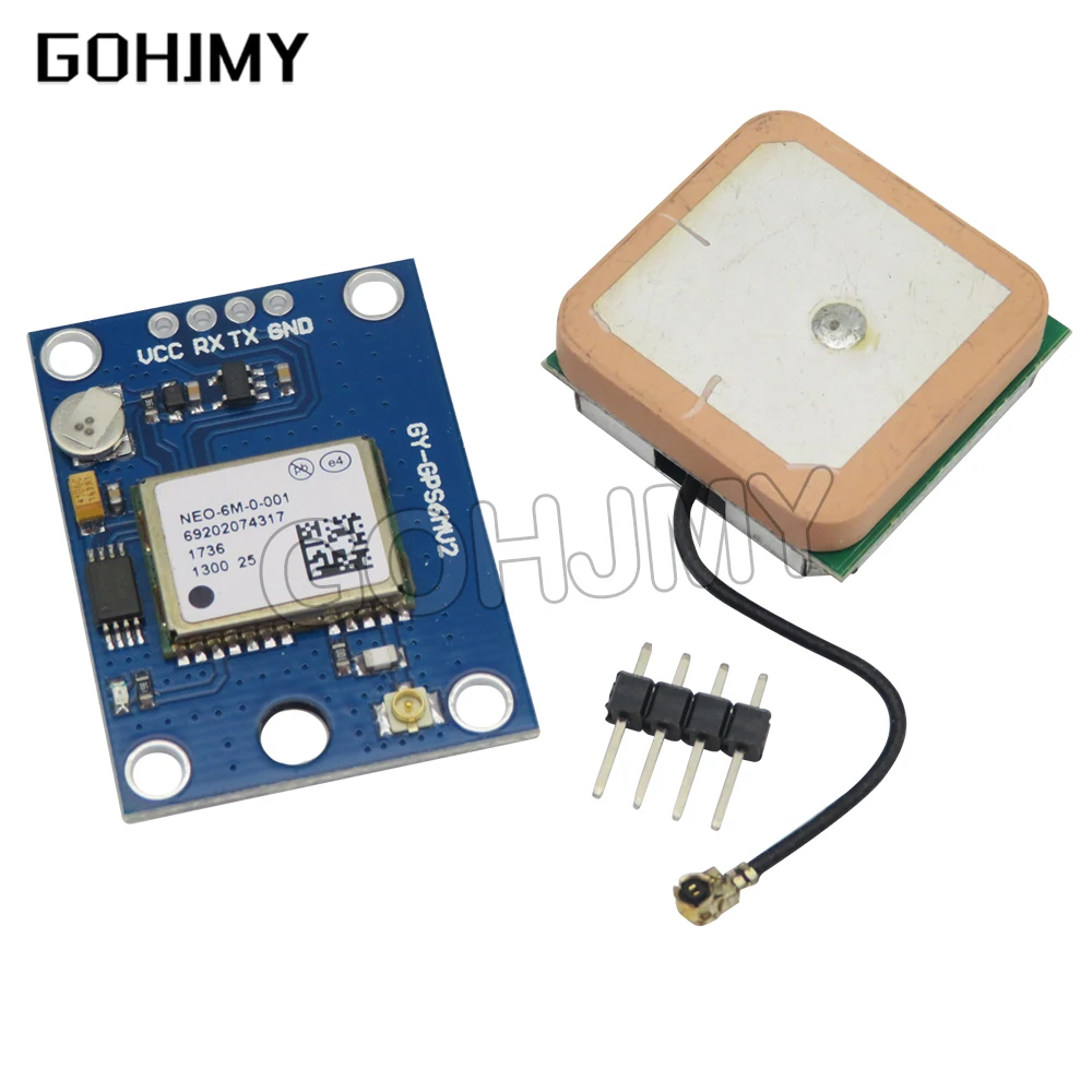 GY-NEO6MV2 NEO6MV2 GPS Module 3V-5V NEO-6M With Flight Control EEPROM MWC APM2.5 Large Antenna For Arduino 6MV2