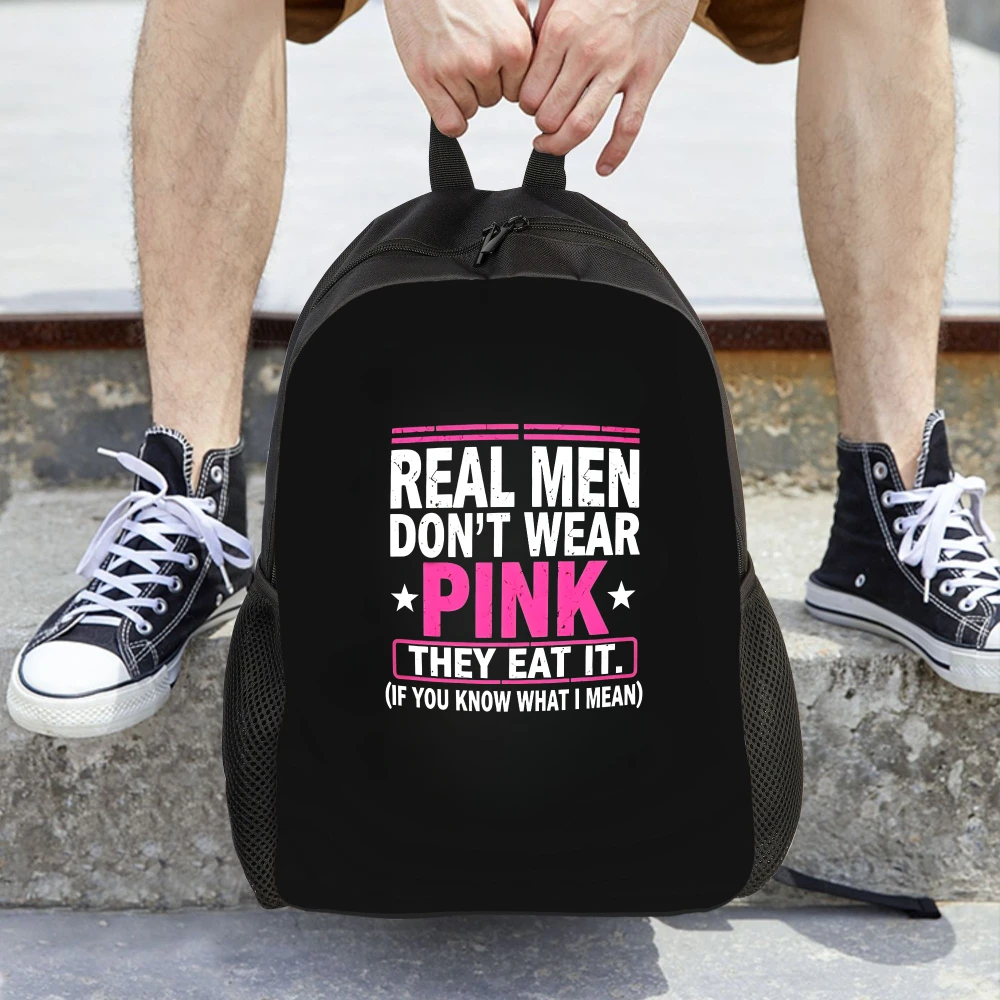 

Backpacks Designed for Women in College Real Men Avoid Pink; They Consume It, if You Get My Drift. Spacious Photography Backpack That Is Both Comfortable and Fashionable for School, Travel, and Outdoor Adventures. It's Lightweight