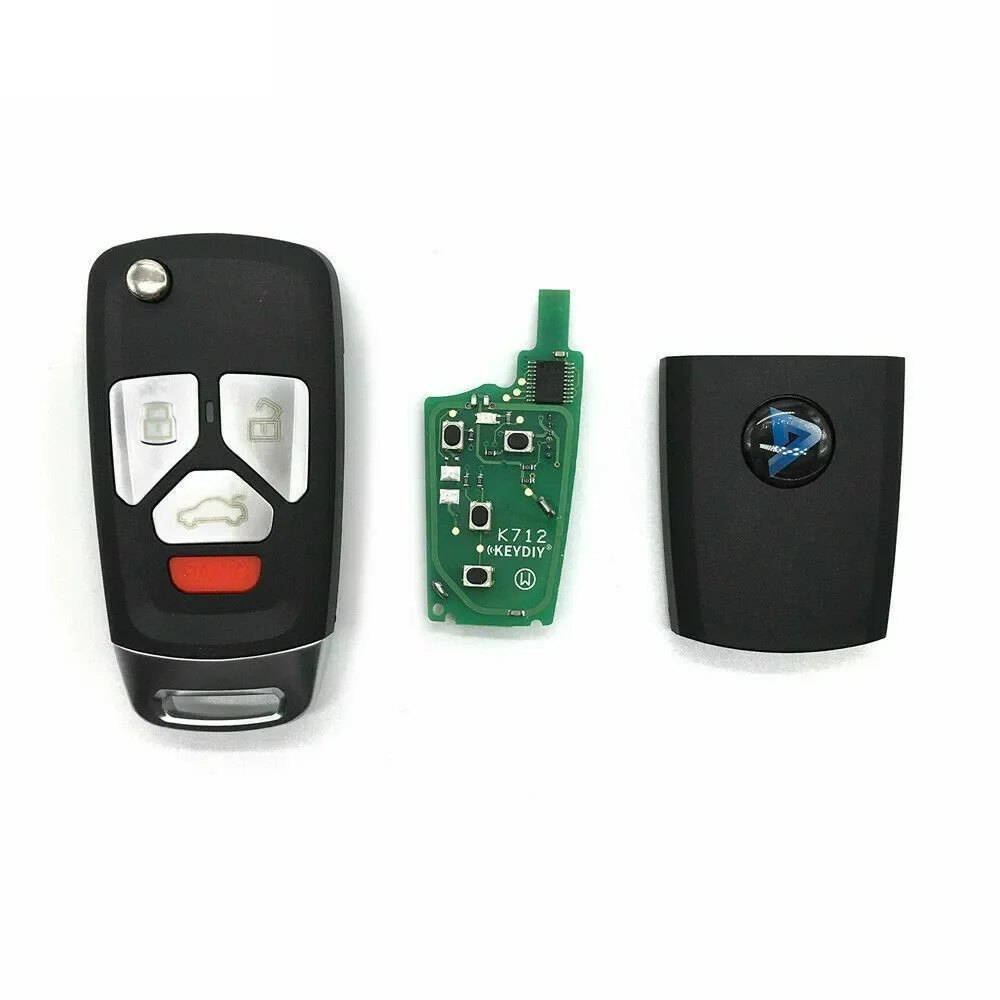 5pcs/Lot KEYDIY B27-4 3+1 Button KD Remote Smart Car Key Control B Series Universal Acesssories Auto for KD900 Mini KD-X2 Tools