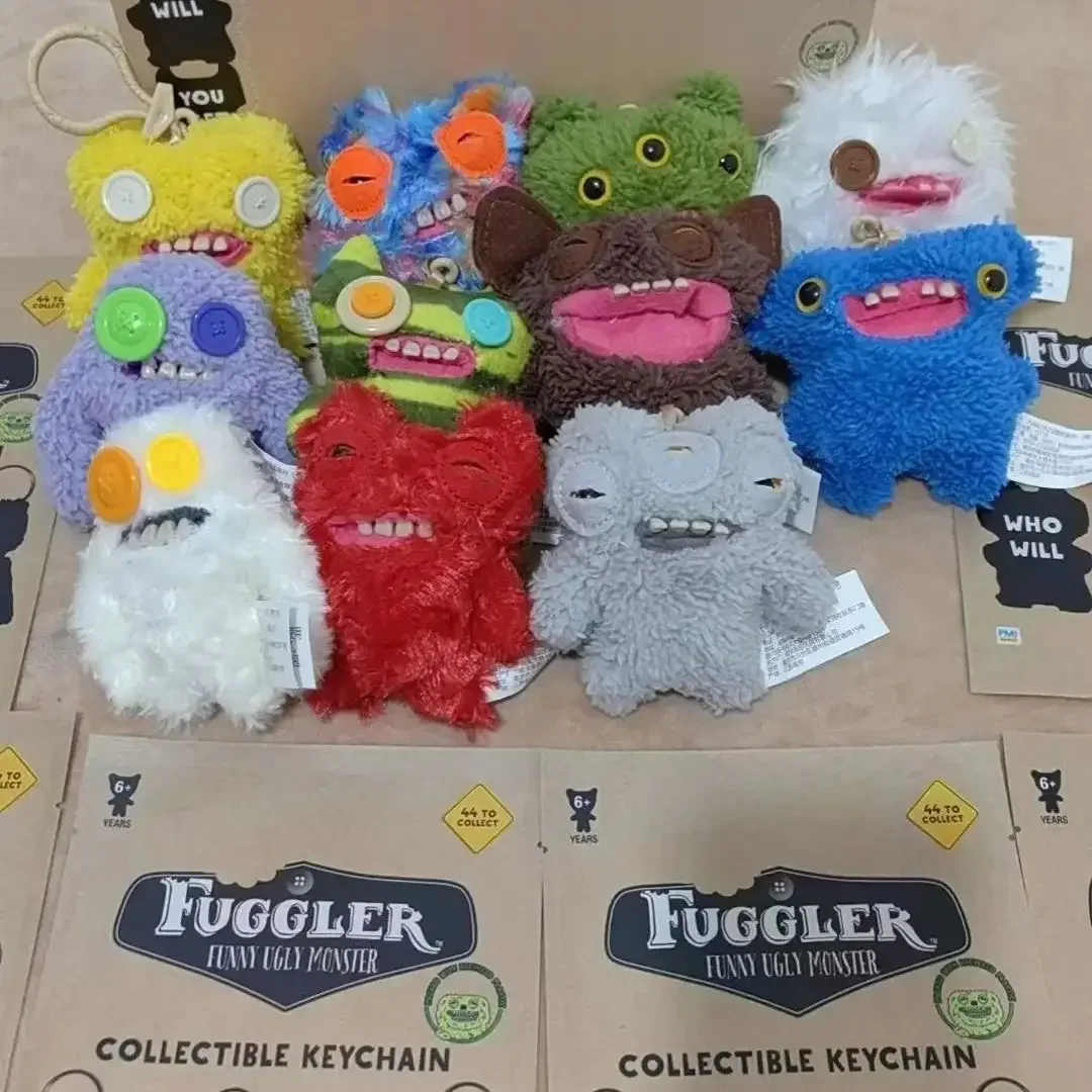 Fuggler Plush Ugly Monster Laboratory Misfits Edition Wide Eyed Weirdo Sasquoosh Rabid Rabbit Old Tooth Toy Birthday Gift