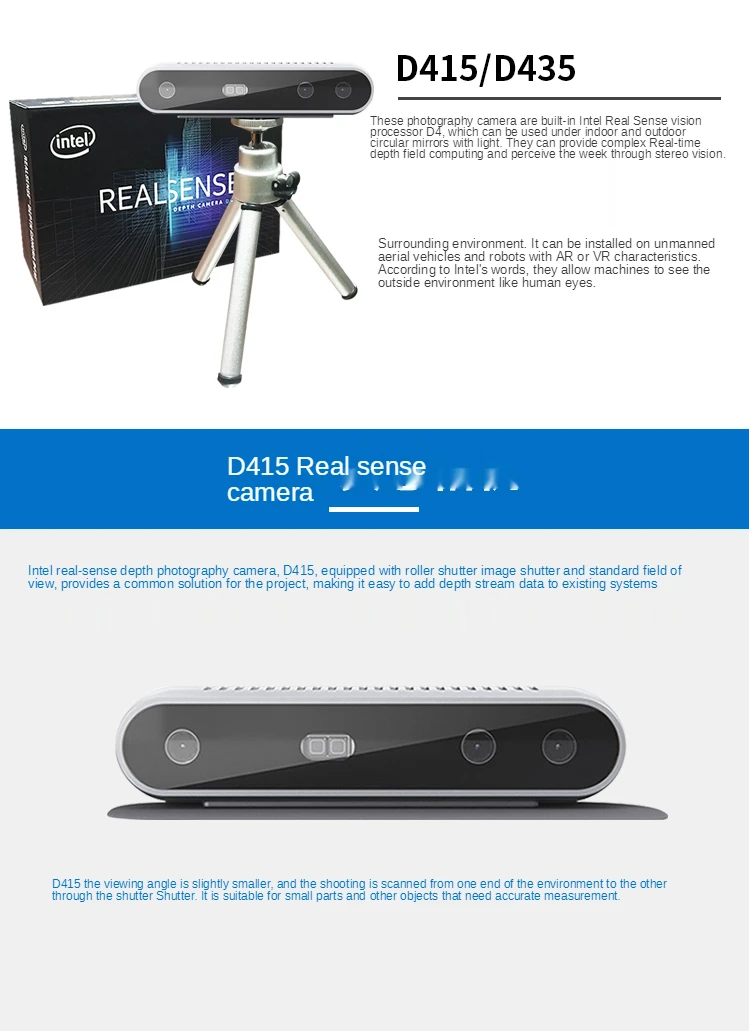 Camera Somatosensory Camera D435i