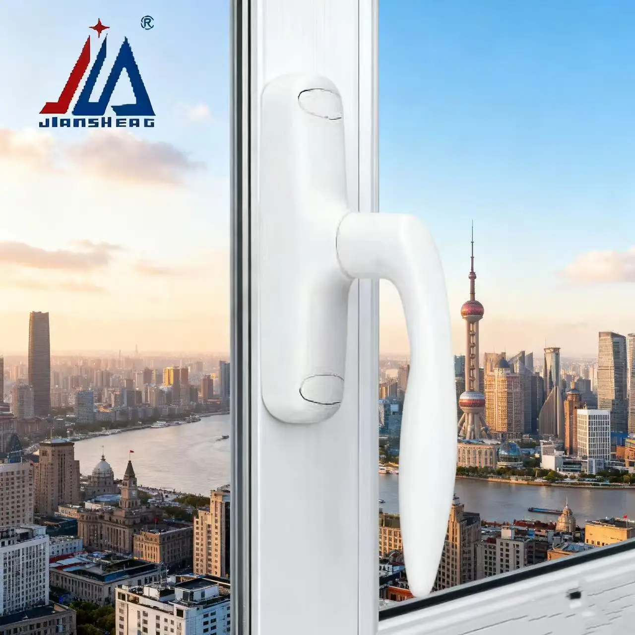 

Aluminum Child Safety Lock System with Key for Doors Windows Casement Handles Kitchen Bedroom Bathroom Home Security Accessories