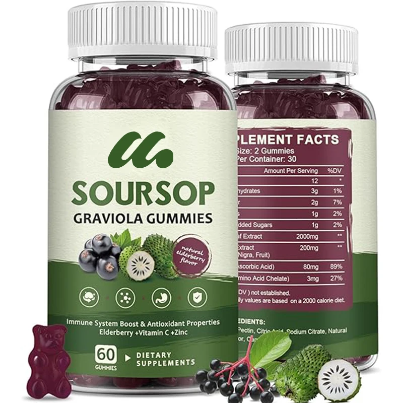 

Soft candy contains elderberry, prickly berry leaves, elderberry extract, natural antioxidants, cell support, and regeneration