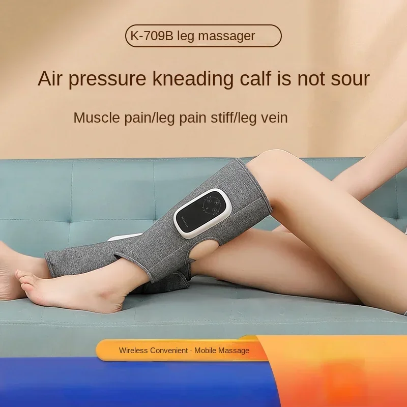 Air Wave Airbag Vibration Heating Electric Air Pressure Hot Compress Massager Customization