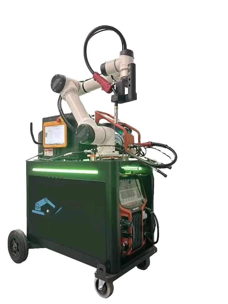 Portable Autonomous Mobile Welding Trolley 6-Axis Collaborative Robot for Carbon Steel Stainless Steel & Iron Welding