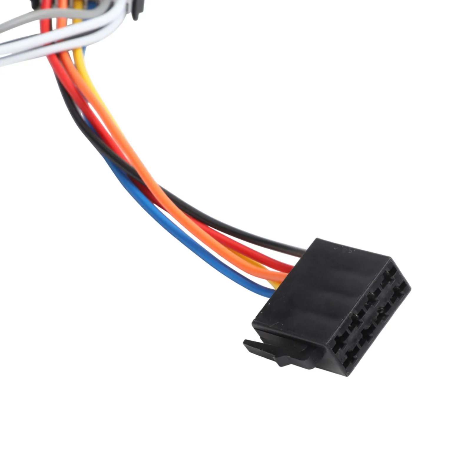 Car Radio Iso Connector Car Adapter Stereo Radio Adaptor ABS PC Material Direct Installation No Deformation Quick Installation