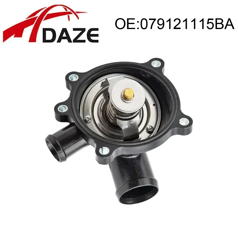 DAZE 079121115BA 079121115N Engine Coolant Thermostat For Audi A6 A8 Q7 S6 S8 VW Touareg