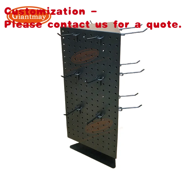 

Изготовленная на заказ 3-сторонняя металлическая вращающаяся подставка для стойки ювелирных изделий с подвесным крючком