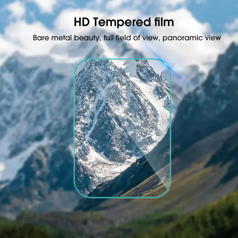 Tempered Glass Screen Protector for Xiaomi Miband 8 Pro Smart Watch Full Coverage Ultra Clear Protective Film for Mi Band 8 Pro