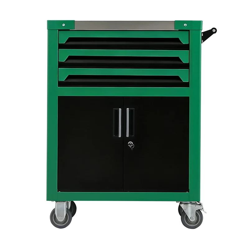 Multifunctional Modular Heavy Duty Steel Workshop Tool Cabinet With Drawers OEM Wheeled & Lockable For Garage Storage
