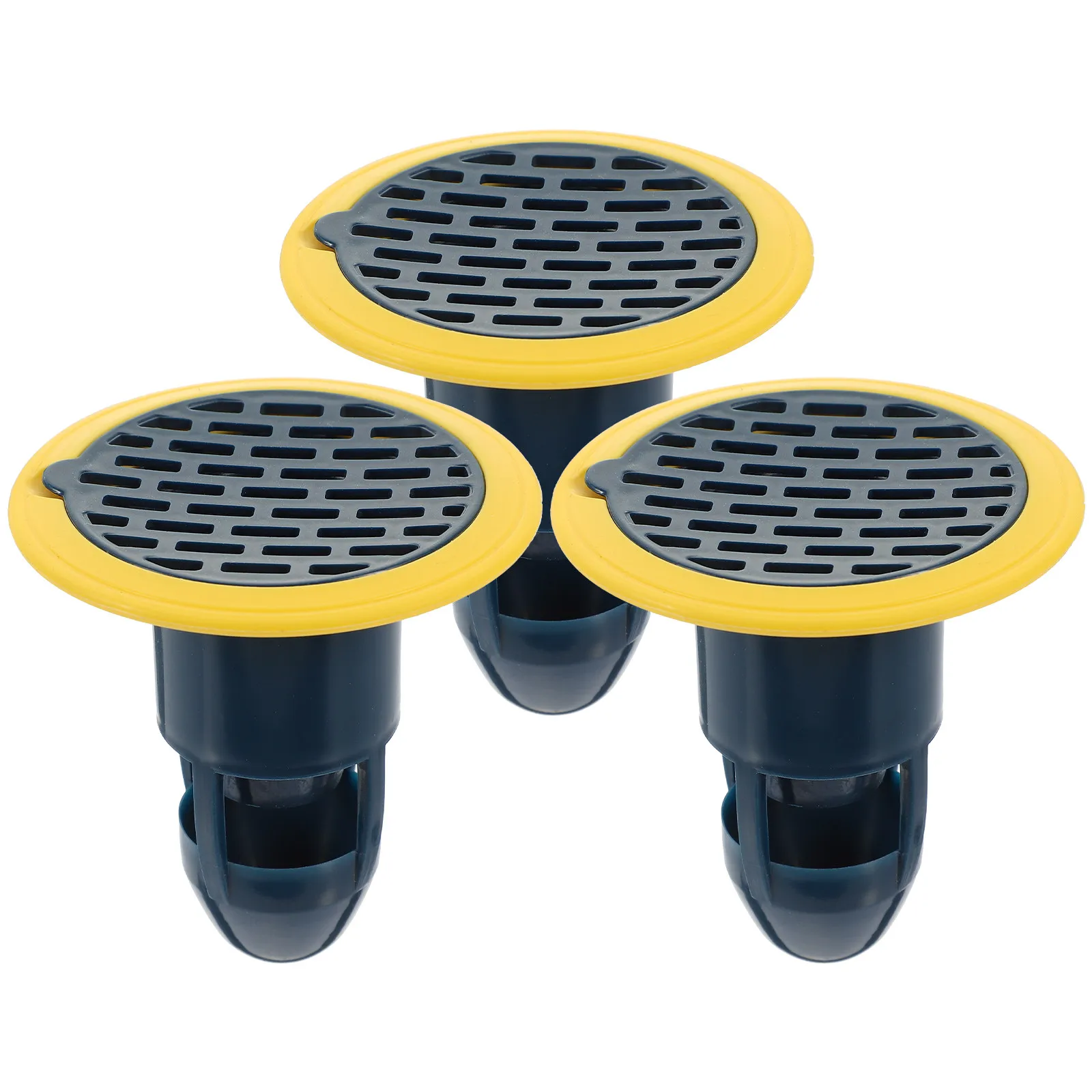 

3Pcs Floor Drain Filters Bathroom Sink Stoppers Kitchen Hair Catcher Shower Drain Covers Tub Strainers Sewer Odor Blocker