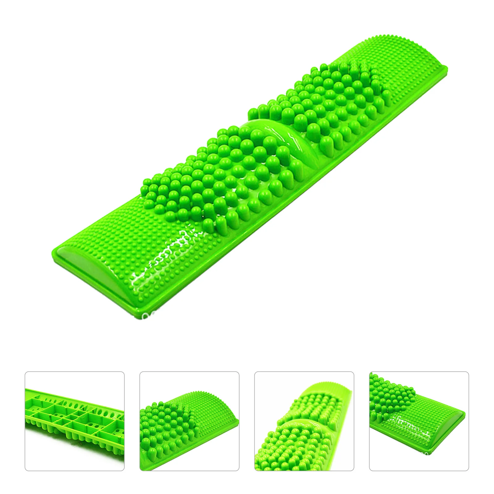 

1Pcs Plastic Foot Massage Mat Green Color Natural Foot Massager Pad Stimulates Circulation Relieves Pain Stress Boosts Energy