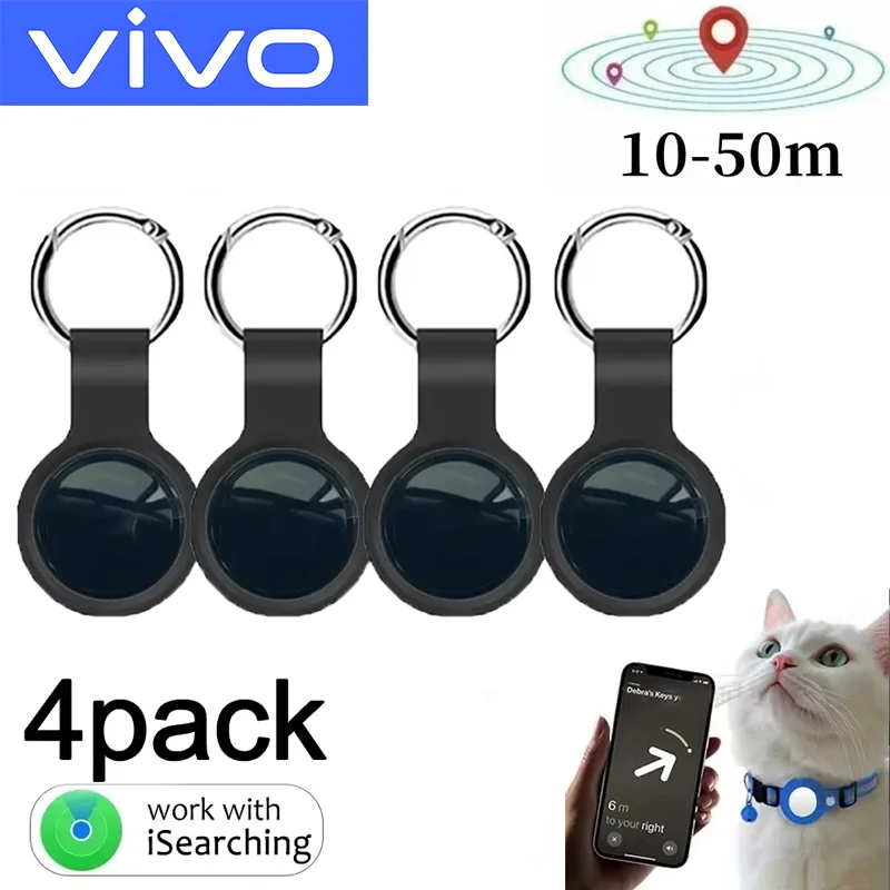 

Мини-система GPS-трекера Xiaomi FindMy App Airtag, умный Bluetooth-локатор, детская сумка-поиск, ошейник для домашних животных с трекером, новинка