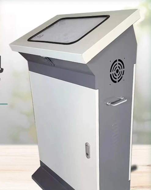 Indoor touch screen distribution box PLC distribution cabinet piano type bevel console wiring box distribution box bevel control