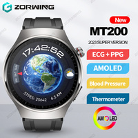 MT200 PPG+ECG Smart Watch Men Watch 4 Pro 1.43\