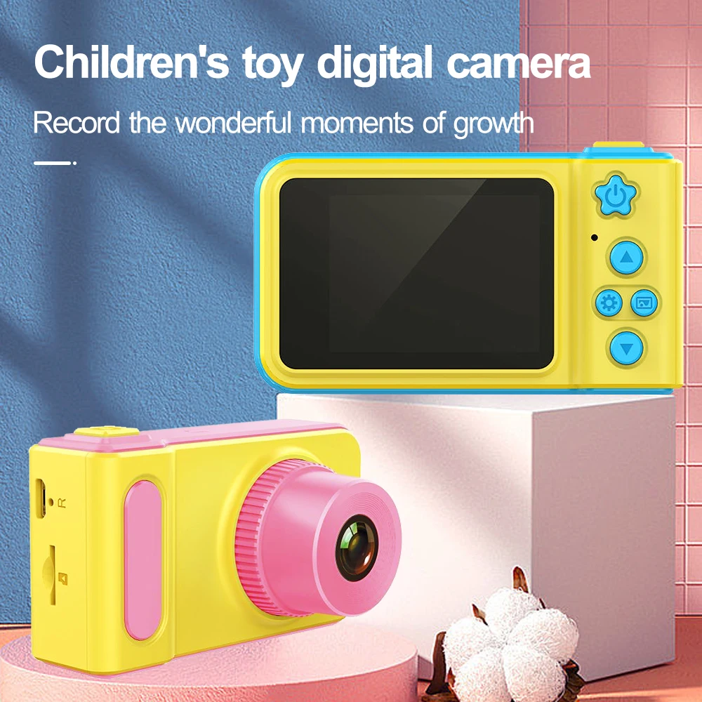 Cámara de vídeo Digital para niños y niñas, pantalla de 2,0 pulgadas, 8,0 MP, regalo de Navidad, juguete, regalo de cumpleaños