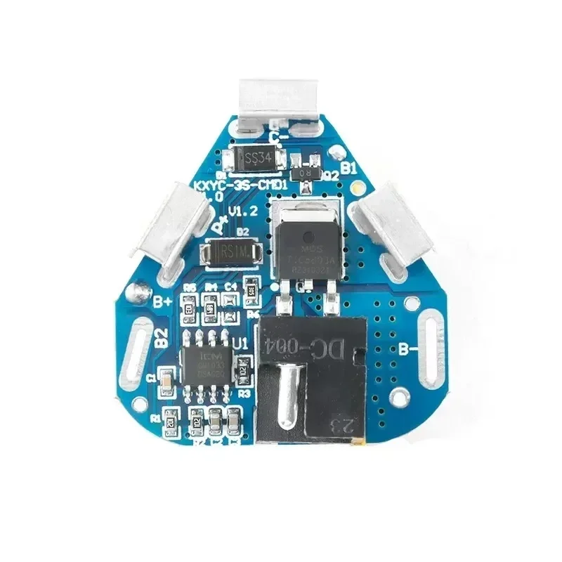 10pcs 12.6V 6A BMS Li-ion Lithium Battery Protection Board 18650 Power Bank Balancer Battery Equalizer Board for Electric Drill