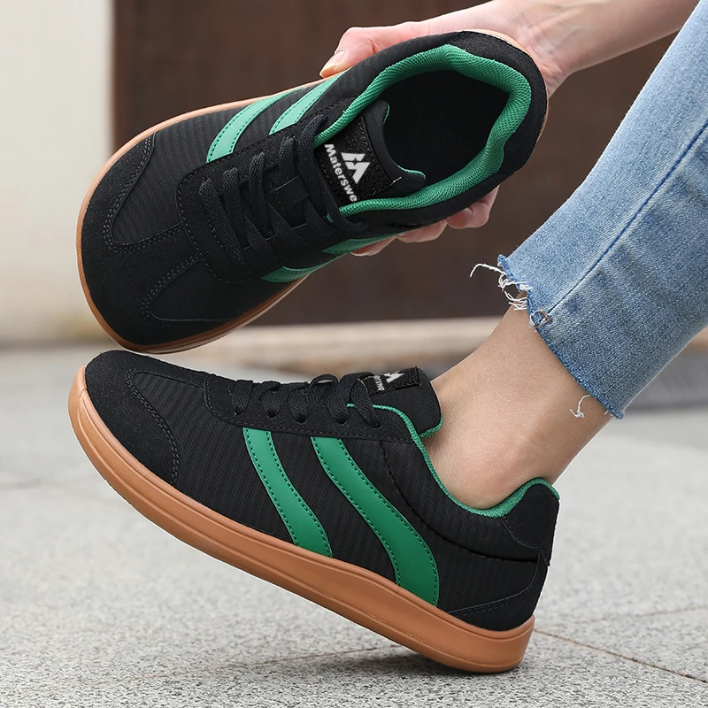 Große Größen Herren Hochwertige Casual Sneakers Unisex Breite Zehenpartie Barfußschuhe Leichte Dünne Sohle Pendel-, Geh- und Laufschuhe – Detail 11