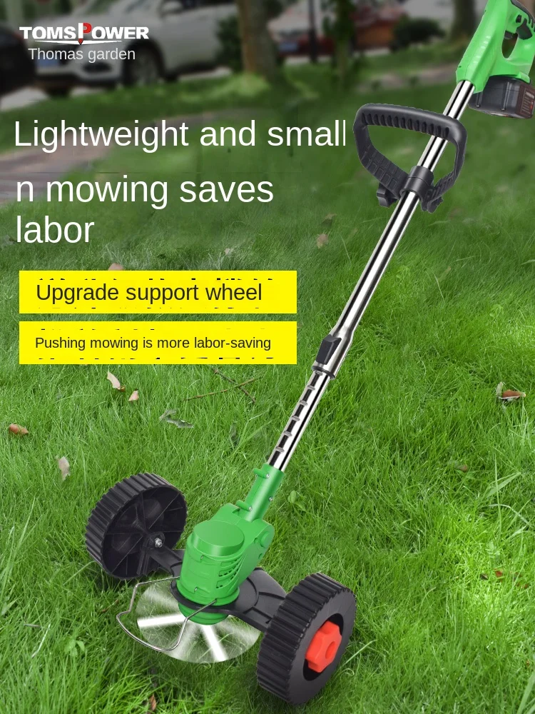 Wyj Small Household Lawn Pruning Garden Lithium Mower Multi-Function Lawn Mower