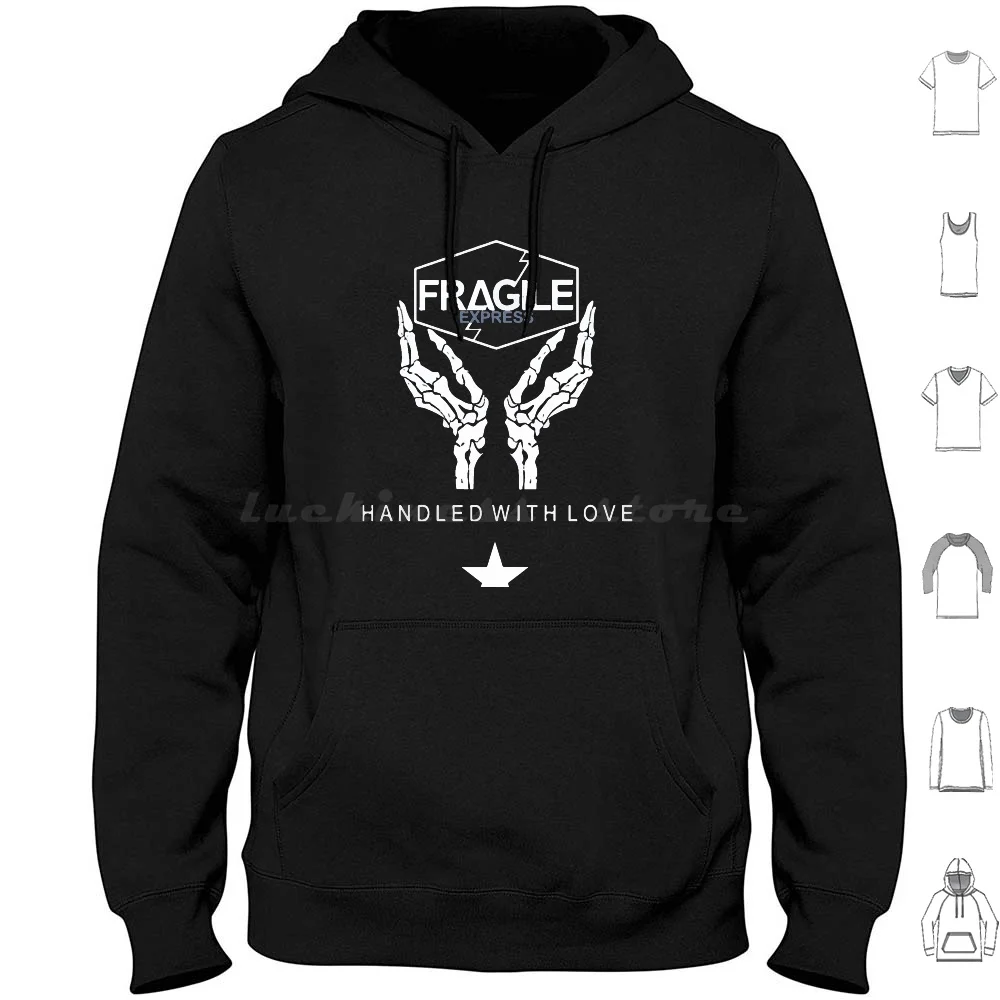 Death Stranding Fragile Express Classic Hoodie cotton Long Sleeve Death Stranding Fragile Express Classic