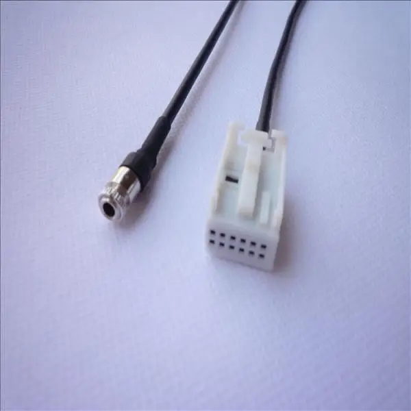 3.5mm Aux Auxiliary AudioPhone CableAdapter Conventer for BMW