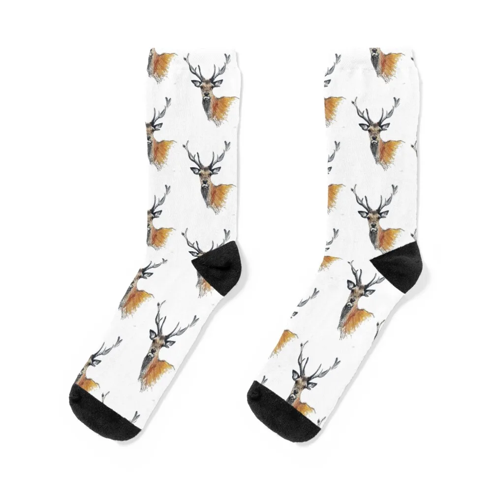 

Stag Socks designer essential warm winter Soccer Girl'S Socks Men's