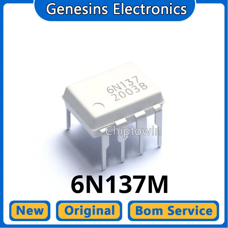 5/50/500 pcs 6N137M 6N137 DIP-8 High Speed Optocoupler W7