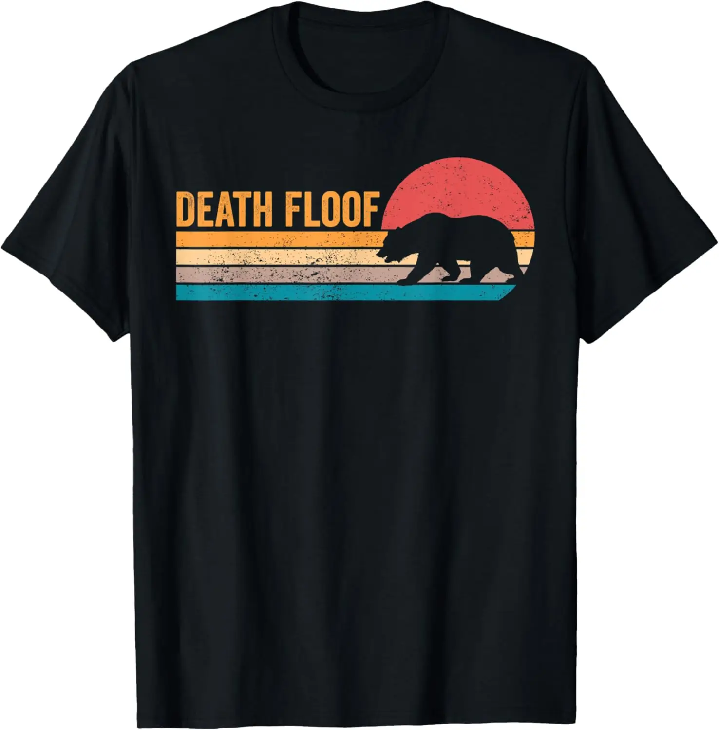 

Funny Bear Death Floof Retro T-Shirt