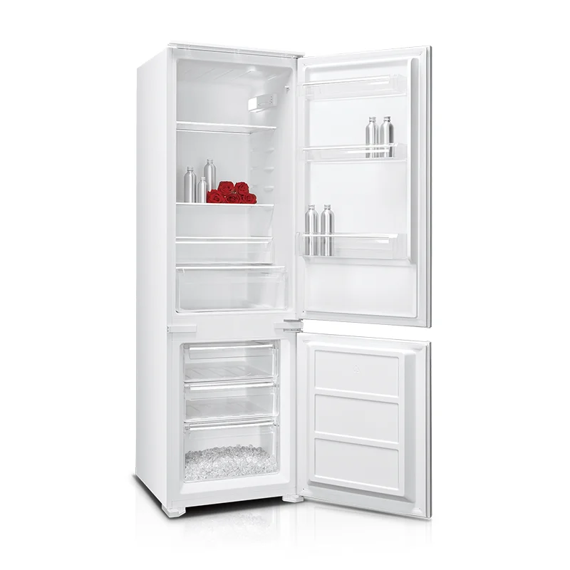 240L Built-in Refrigerator-Frezzer Full-Integrated Built In Fridge Freezer