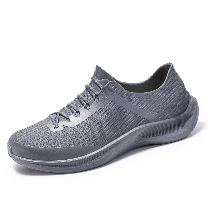 

Men's and women's casual work shoes, rain boots, waterproof work lightweight chef shoes, couple low-top rain boots