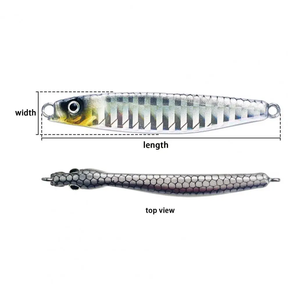 Compact Hard Bait Tempting Artificial Lure 3D Fisheyes Freshwater Fishing Jigging Lure  Increase Fishing Rate