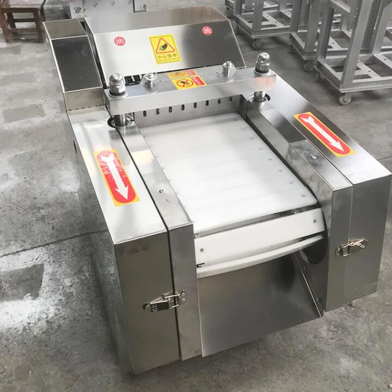 آلة تقطيع لحم البقر والدجاج الطازج الأوتوماتيكية بالكامل، آلة تقطيع العظام الكبيرة الأوتوماتيكية بالكامل #5