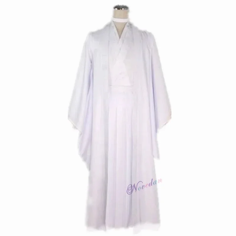 Tian Guan Ci Fu Cosplay Xie Lian Cosplay Xielian Parrucche Costume Cappello di bambù Prop Cinese Intrattenimento Musiche E Vestito Anime Outfit Donna Uomo E